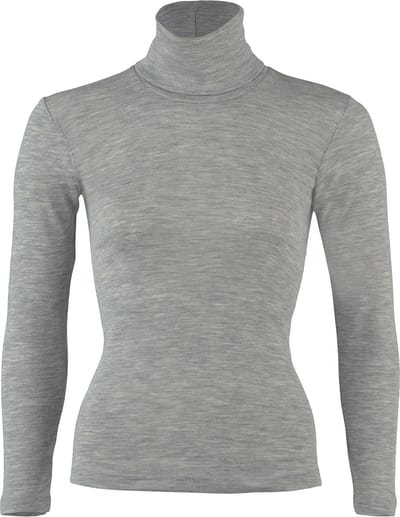 Dames Coltrui Merino Wol - Zijde | Engel Natur | GOTS | grijs 46/48xl