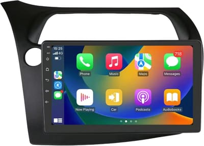 Autoradio met bluetooth - Carplay - Voor Honda Civic Hatchback (2005-2011) - Geschikt voor Apple en Android - Stereo - Navigatie - Navigatiesysteem auto - 2GB 32GB