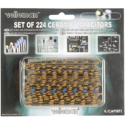 Whadda K/CAP1 Keramische condensator 10 % 1 set(s)
