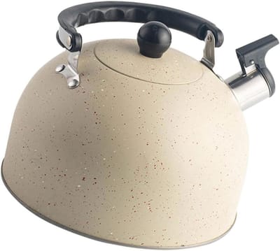 Waterkoker RVS - Theeketel Fluitketel - Water Koken - Met Fluitje - 2.5 Liter - Zilver