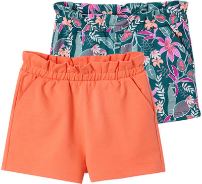 Vertbaudet Set van 2 meisjesshorts