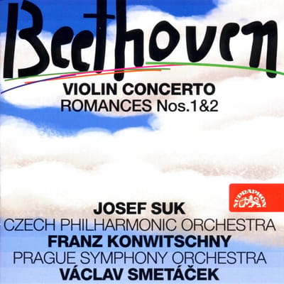 Josef Suk, Czech Philharmonic Orchestra, Franz Konwitschny - Beethoven: Concerto | Romances Nos.1 & 2 (CD) (Remastered)