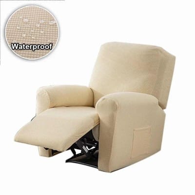 Waterdichte relaxfauteuilhoes voor woonkamer Jacquard bankhoes antislip fauteuilhoes kantoor thuisdecoratie bankhoes 2PCS