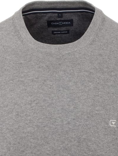 Casa Moda Trui Met Ronde Hals Organic Cotton 423980800-713 - XXL