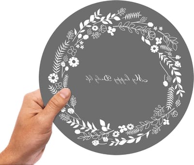 Siliconen Onderzetters - Hittebestendige Matten - Keuken Beschermen - Antislip Ontwerp - 24 cm - Grijs