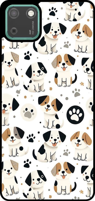 Smartphonica Telefoonhoesje Geschikt voor Huawei Y5P met honden opdruk - TPU backcover case dog design geschikt voor Huawei Y5p
