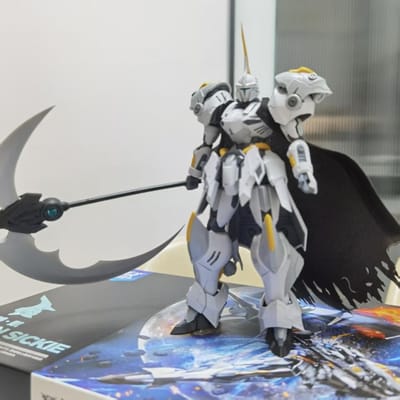 Op Voorraad Ridders van de Ronde Tafel Serie Schild Ridder Stalen Zeis Kai Doodsgod 1144 Mecha Assemblagemodel Speelgoed Verjaardagscadeau