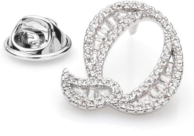 Initialen Broche - Letter Pin - Outfit Personaliseren - 26 Ontwerpen - 1 Stuk - Bamboe