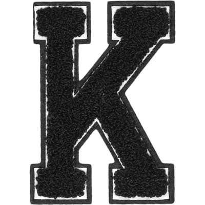 Urban Classics - Letters Patch - Zwart