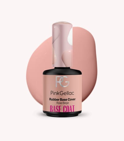 Pink Gellac Base Coat Gellak - Rubber Base Cover Rose Beige - Gel Nagels Producten - 15ml