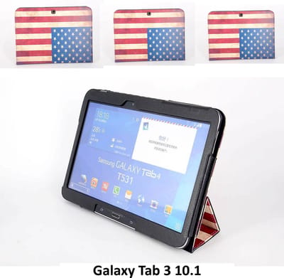 Samsung Galaxy Tab 3 10.1 Smart Tablethoes Print voor bescherming van tablet (P5210)- 8719273107577