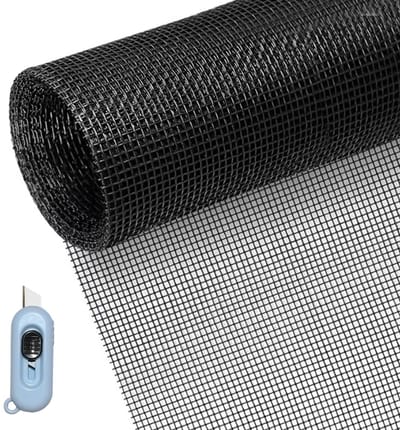 Dailygoods- Vliegengaas 120x300CM - Insectenbescherming - Glasvezel - DIY Raam - Katveilig - Uitstekende Ventilatie - Insectenscherm