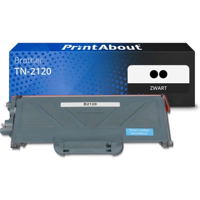 PrintAbout huismerk Toner TN-2120 Zwart Multipack Hoge capaciteit Geschikt voor Brother