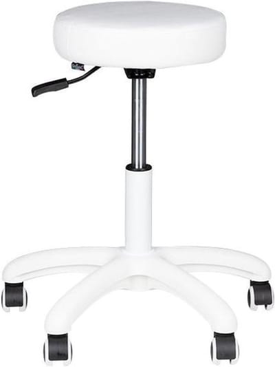 DermaSyis Cosmetische Kruk Laag - AM-303-2 - WIT