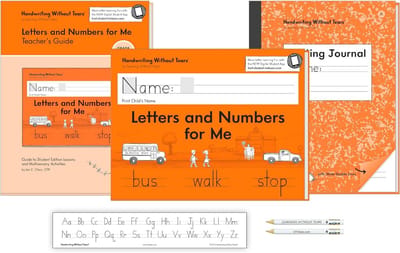 Kleuterschool Drukbundel - Schrijfmap Letters Cijfers - Handschrift Ontwikkelen - Vormt Goede Gewoonten - Werkboek Gids - Meerdere kleuren