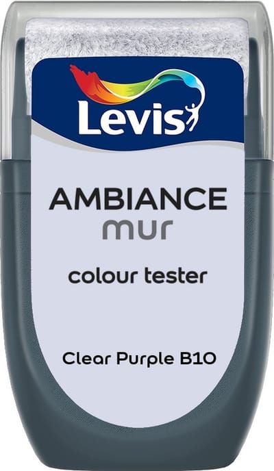 Levis - Muurverf Kleurtester Mat Mix - Clear Purple B10 - Mengverf - 30 Ml