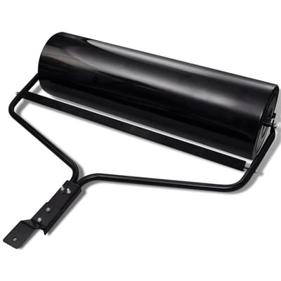 vidaXL - Gazonroller - 68 - L - zwart