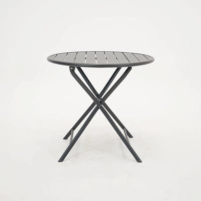 Tuintafel Globe 80cm rond grijs