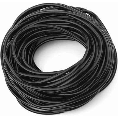 Tuyau d'arrosage 5m 10m 20m Tuyau en Plastique PVC 4 6mm Système d'Irrigation Goutte-à-Goutte 20m / 65.62ft