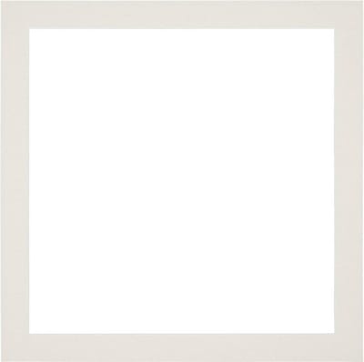 Passe-Partout Fotomaat 20x20 cm - Lijstmaat 25x25 cm - Lichtgrijs - Museumkarton - Fotolijst niet inbegrepen