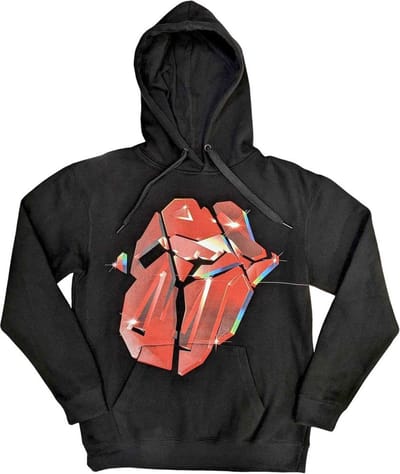 The Rolling Stones - Hackney Diamonds Lick Hoodie/trui - S - Zwart