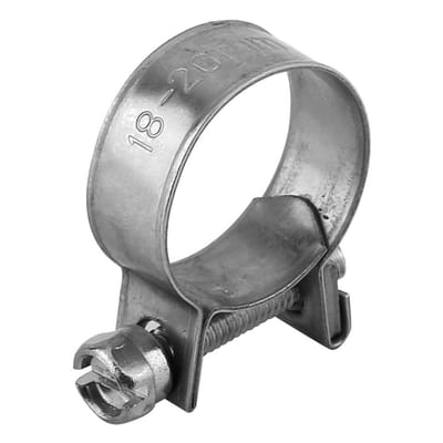 Dailygoody - Slangklemmen - 10 Stuks - Verstelbaar - RVS - Brandstofleidingen - 304 - Geschikt voor diverse toepassingen - 6mm tot 20mm