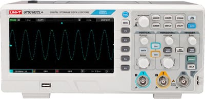 UNI-T UTD2102CL+ Serie - Digitale Oscilloscoop - 100 MHz - 500 MS/s