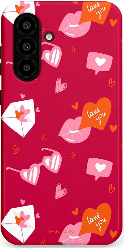 Casetastic Hoesje Geschikt voor Samsung A56 / A36 - Stijlvolle Beschermende Duo-layer Case - Liefdesbrief