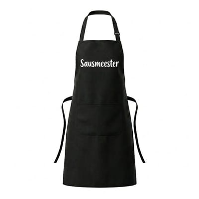 Sausmeester Barbeque Schort | BBQ Zomer Schort | Keuken Schort
