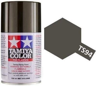 Tamiya Hobbyverf Acrylverf - TS-94 Grey - Metallic - Gloss - Acryl Spray - Verf spuitbus - 100 ml
