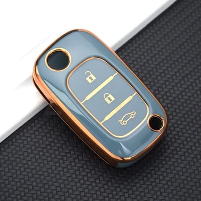 Coque Télécommande Pour Renault Fluence Clio Pour Lada Sedan Largus Kalina Granta Vesta X-Ray Xray Coque Télécommande Voiture TPU Porte-clés