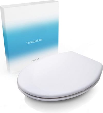 WNHB® Antibacteriële toiletbril - universele wc bril met softclose - toiletbril met print