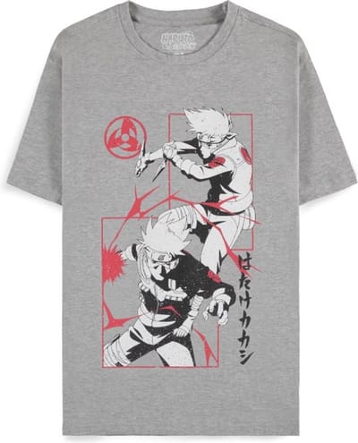 Naruto - TS553438NRS Heren T-shirt - S - Grijs