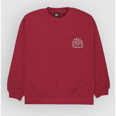 Quiksilver Standard Crew Sweater rood