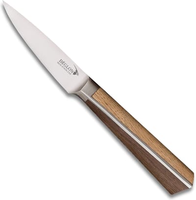 Déglon Officemes – High-Woods – Roestvrij staal – Eiken & walnoot – 9 cm – Diamantvormige handgreep