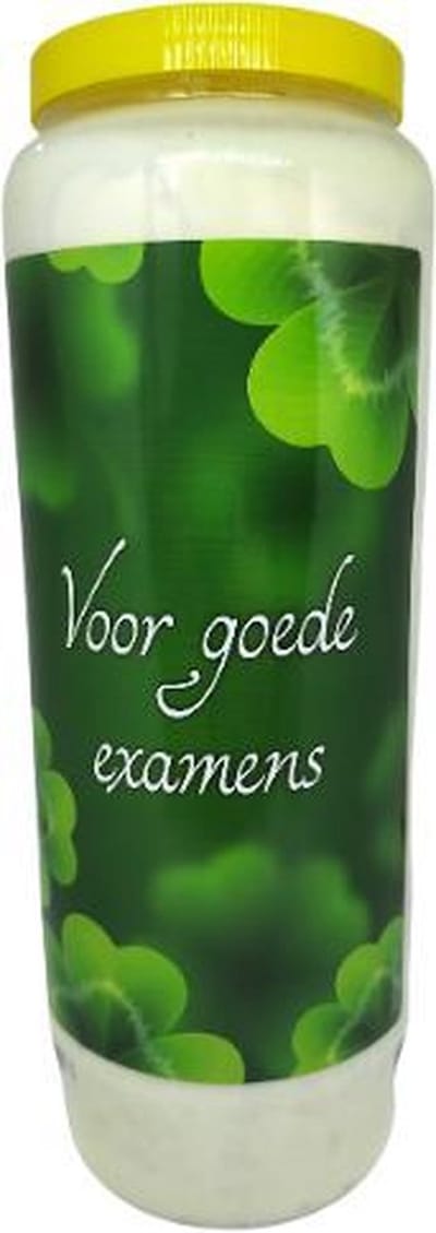 Voor goede Examens - Noveenkaars - 9 dagen brander (20 stuks)