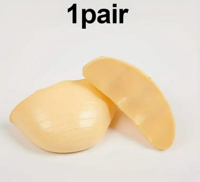 1 Paar PU Materiaal Schoen Teen Pads Elastische Krimp Code Pads Zachte Teen Pads Grote Schoen Aanpassing Schoen Maat Pads Antislip Halve Maat Pads