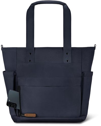 Cabaia Tote Bag Essentials Grote Schoudertas rPet - Blauw