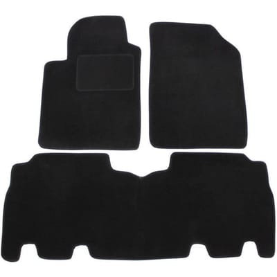 Vloermatten - Toyota - Yaris Verso - Zwart velours - 4 stuks - Nauwkeurige pasvorm