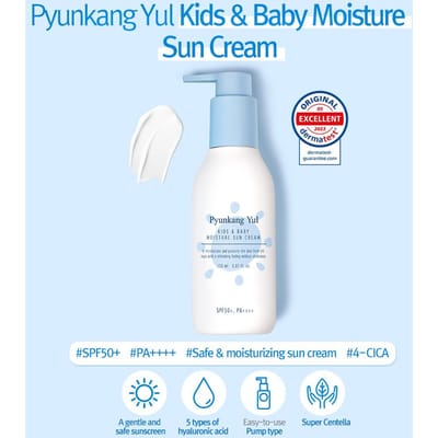 Pyunkang Yul Kids & Baby Moisture Sun Cream SPF50+ PA++++ [150ml]