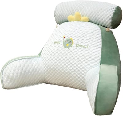 Leeskussen Armsteun - Rugsteun Kussen - Ontspannen Lezen - Afneembare Hoes - 70x50cm - Dinosaurus
