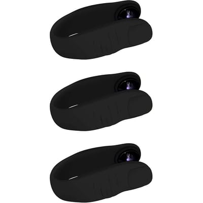 Pak van 2 Vinger Acupressuur Clip Massage Handklem Afslankclip Acupressuur Conditioner voor zwart
