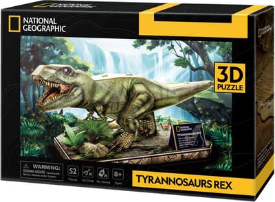 Cubic Fun 3D Puzzle National Geographic T-Rex 3D Puzzels