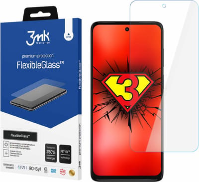 3mk FlexibleGlass hybrid glass on Google Pixel 6a