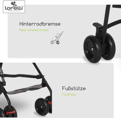 Ultra Lichte Buggy tot 15 kg - Compacte Zitbuggy met Inklapbare Kap en Ergonomische Handgrepen