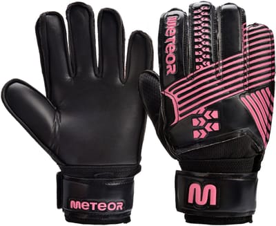 Meteor Catch 4 - Keepershandschoenen - zwart/roze