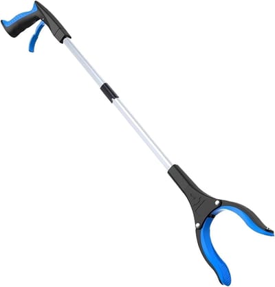 Afvalprikkers Grijpstok - Grabber Reacher Tool - Voorwerpen Oppakken - Opvouwbaar Lichtgewicht - 2 stuks 32 Inch - Veelkleurig