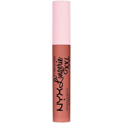 Nyx Professional Makeup Lip Lingerie XXL - Turn On - Matte, niet-overdraagbare lippenstift - Nude