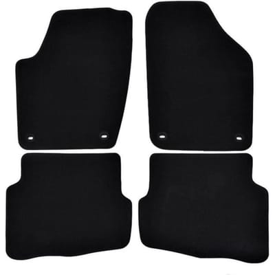 Tapis de sol - VW - Polo 9N - 2002-2008 - 4 pièces - Renforcé - Antidérapant