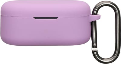 kwmobile cover voor oordopjes case - geschikt voor Oppo Enco Buds 2 Pro - Trendy beschermhoes draadloze oordopjes in lavendel
